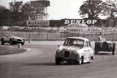 Winning my first ever race, Silverstone June 1963